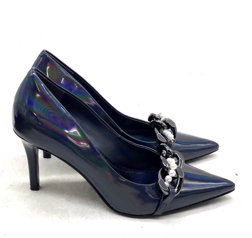 Karl Lagerfeld Women's Black Pump Heels - Size 9