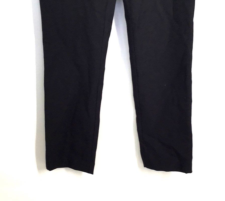 The Reset R Label Women's Black Stretch Tapered Straight Leg Pants Size S