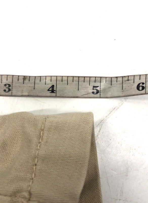 Free People Women's Tan High Rise Pleated Cotton Twill Chino Shorts Sz 0