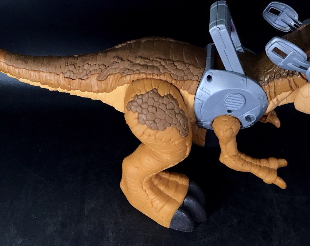 Brown Robot Armor Dinosaur Action Figure