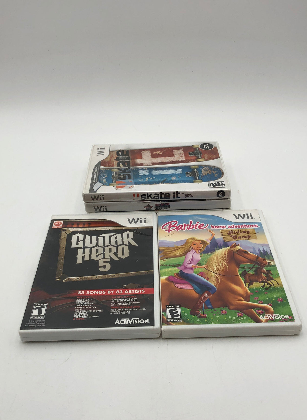 Donkey Kong Country Call of Duty 9 Nintendo Wii Game Lot