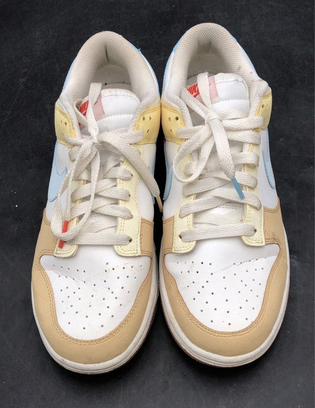 Nike Dunk Low Next Nature White Light Armory Blue Pale Ivory Women's Size 10