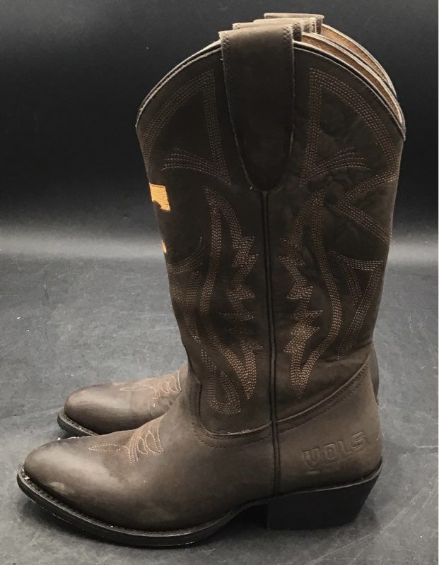 Gameday Boots Tennessee Vols Brown Leather Western Boots Womens Size 8