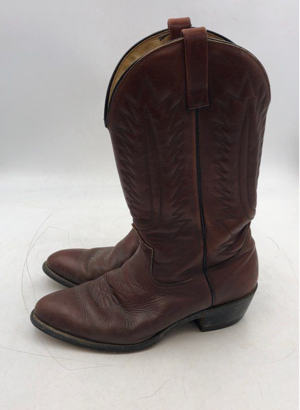 Mason Men&#39;s Brown Cowboy Western Boots - 9 EEE