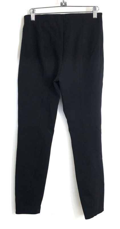 Theory Women's Black Skinny Legging K-Core Scuba Pants Sz M