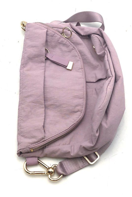 Lululemon Purple All Night Festival Crossbody Bag Gold Hardware