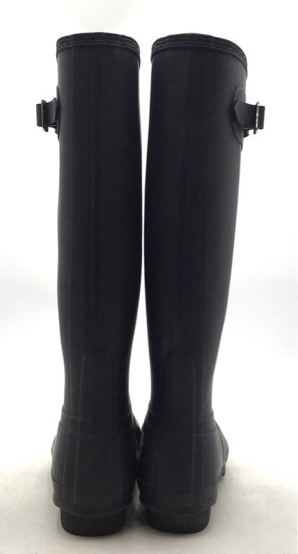 Hunter Women&#39;s Black Rain Boots - Size 10