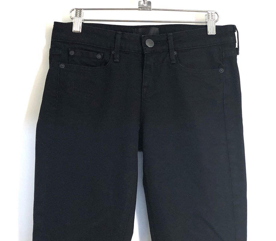 Vince Women's Black Skinny Jeans Solid Made in USA Sz 25