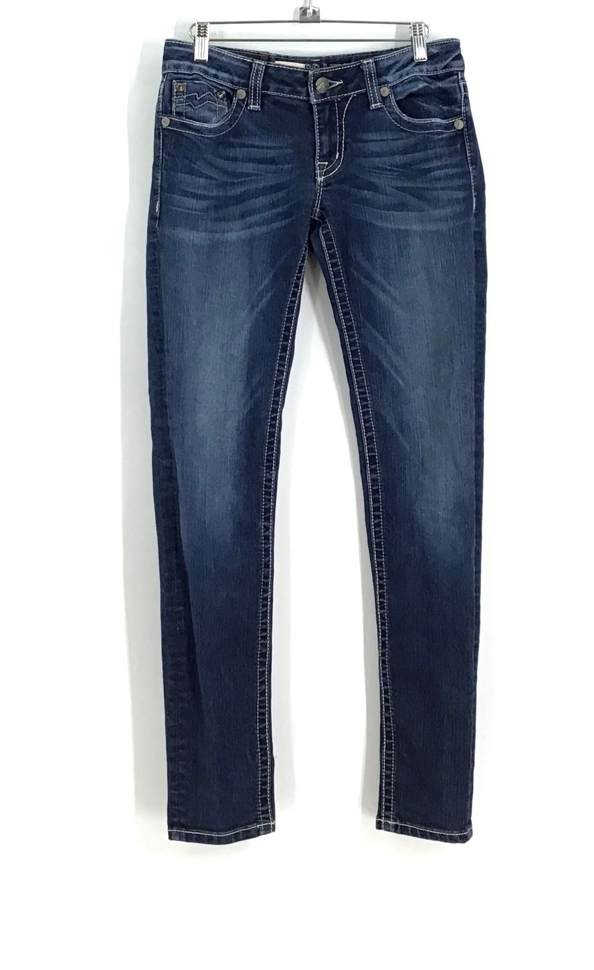 Miss Me Blue Denim Skinny &amp; Bootcut Jeans - Size 28 Lot Of 2