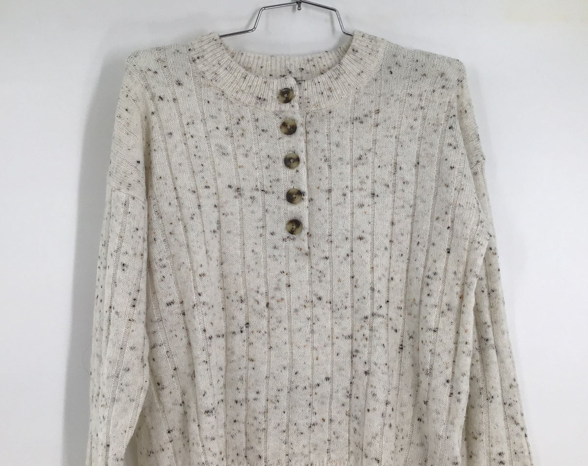 NWT Madewell Women&#39;s Ivory Pullover Sweater - Size XS