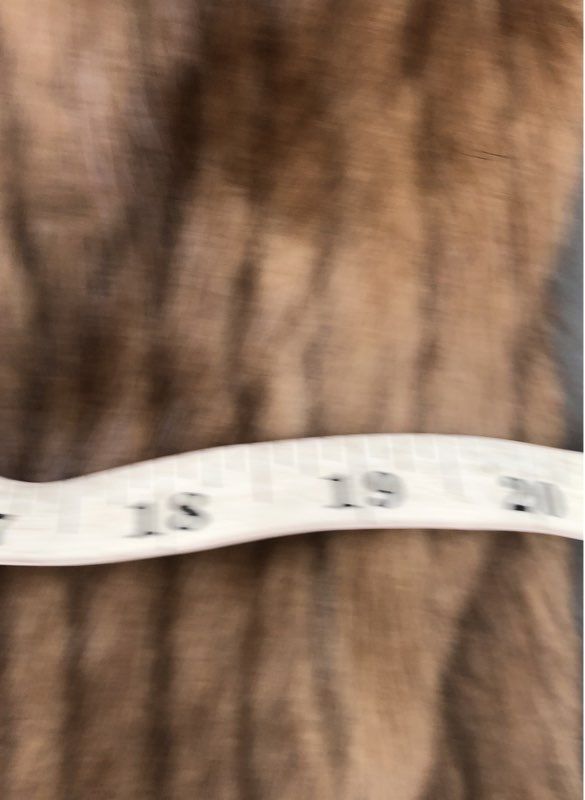 Saga Mink Women's Brown Fur Coat - Size 12