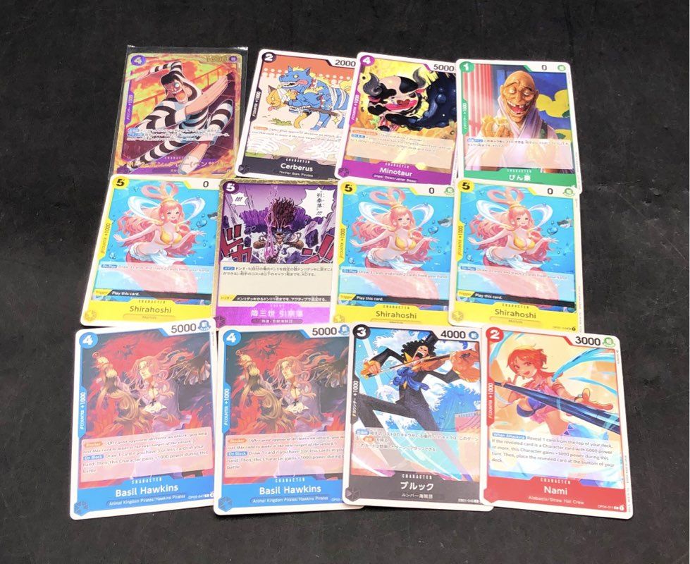 One Piece Card Game Lot Mixed Sets OP01 OP02 OP06 Approx 80 Cards See Photos