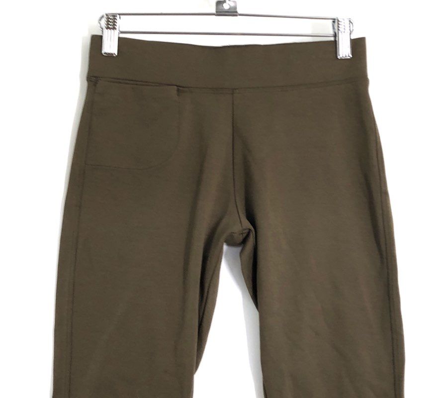 American Giant Women's Olive Green ProModal Blend Pants Made in USA Sz 0