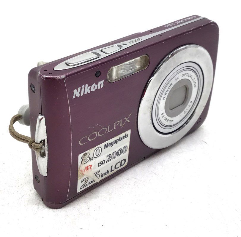 Nikon Coolpix S210 8.0 MP Digital Compact Camera