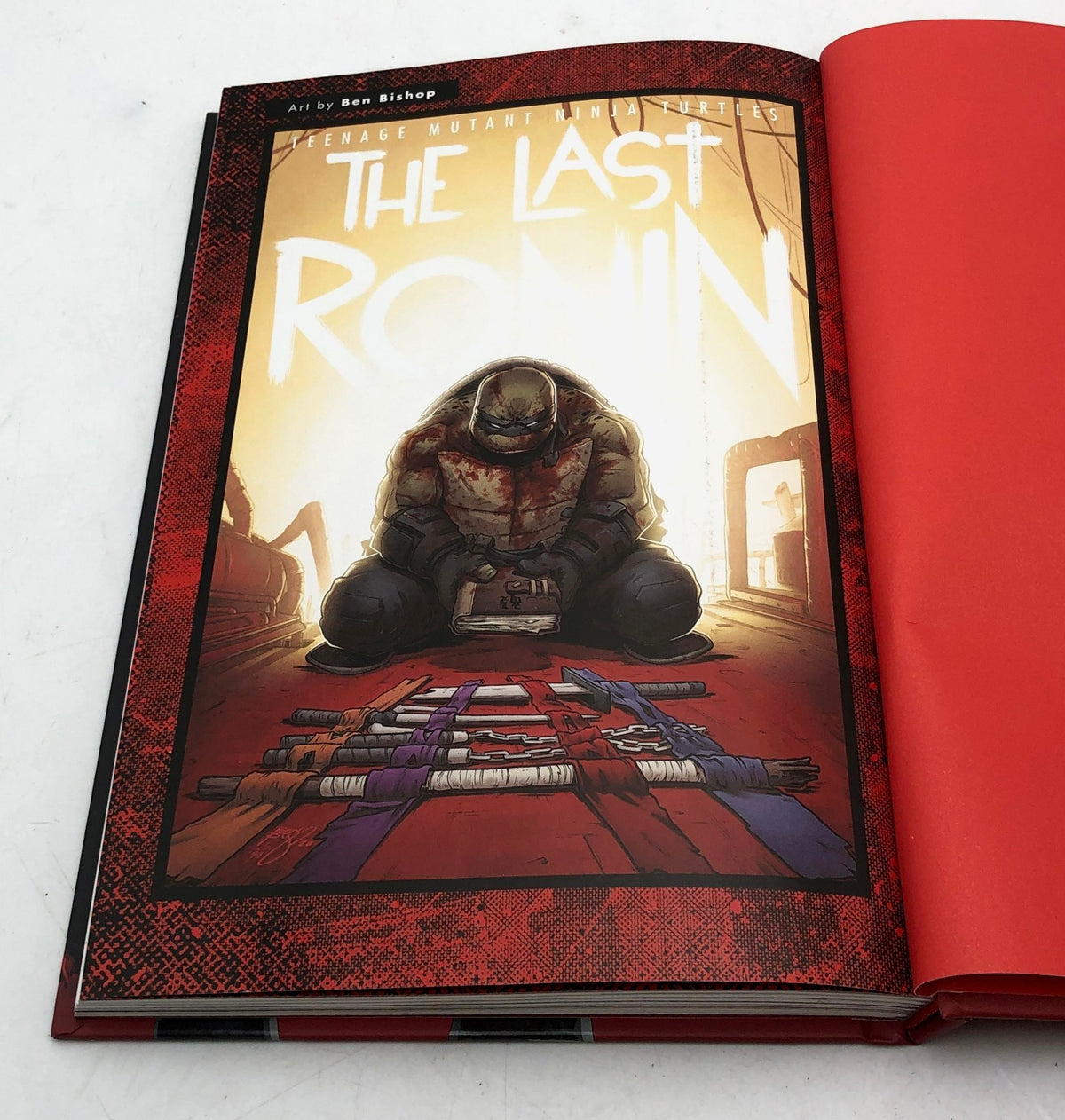Teenage Mutant Ninja Turtles The Last Ronin Hardcover IDW 2022 Eastman Laird