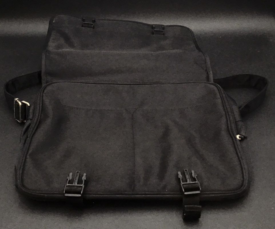 Guess Black Adjustable Strap Laptop Bag