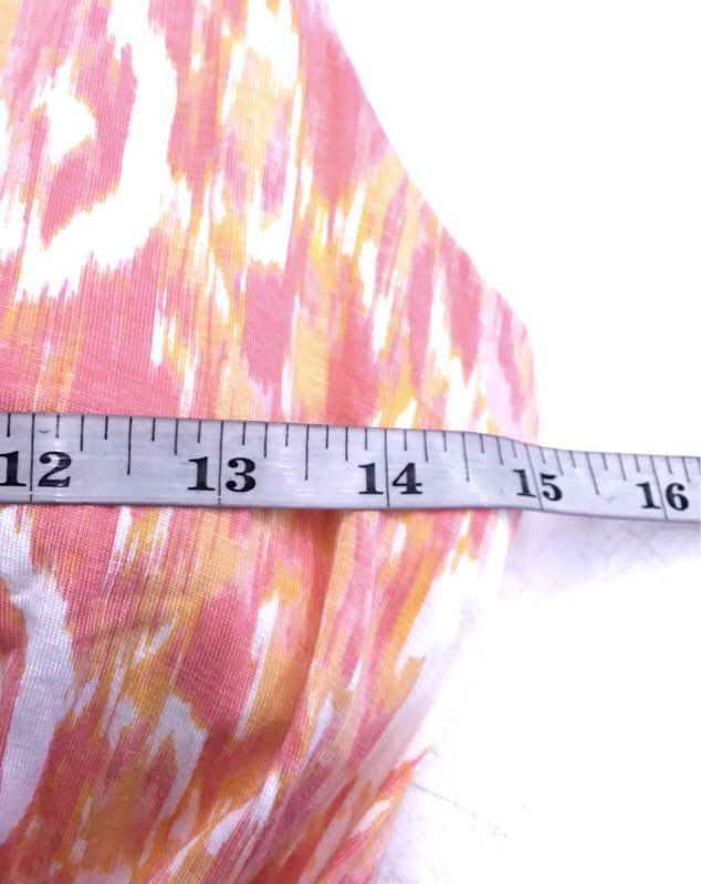 NWT Soma Weekend Women's Pink Ikat Maxi Dress - Size XS