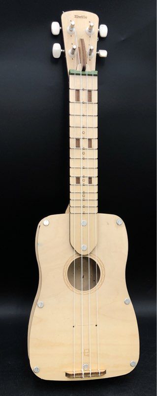 Kiwi Co Eureka Crate Wooden Ukulele