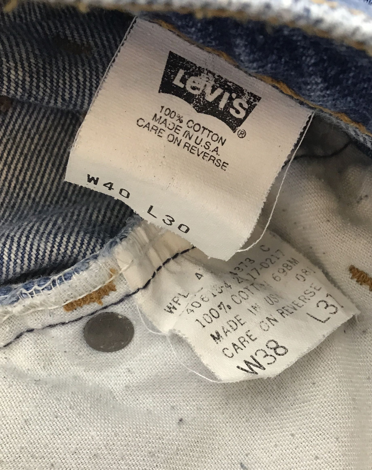 Levi&#39;s Denim Straight Jeans - Size 40X30 Lot Of 2