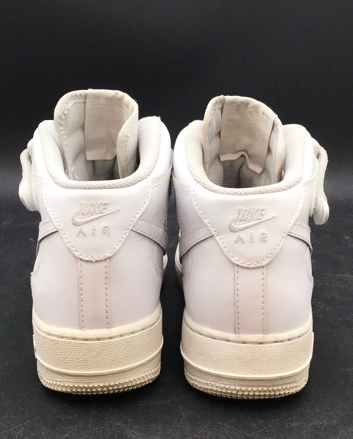 Nike Boys Air Force 1 Mid GS White Athletic Shoes - Size 6.5