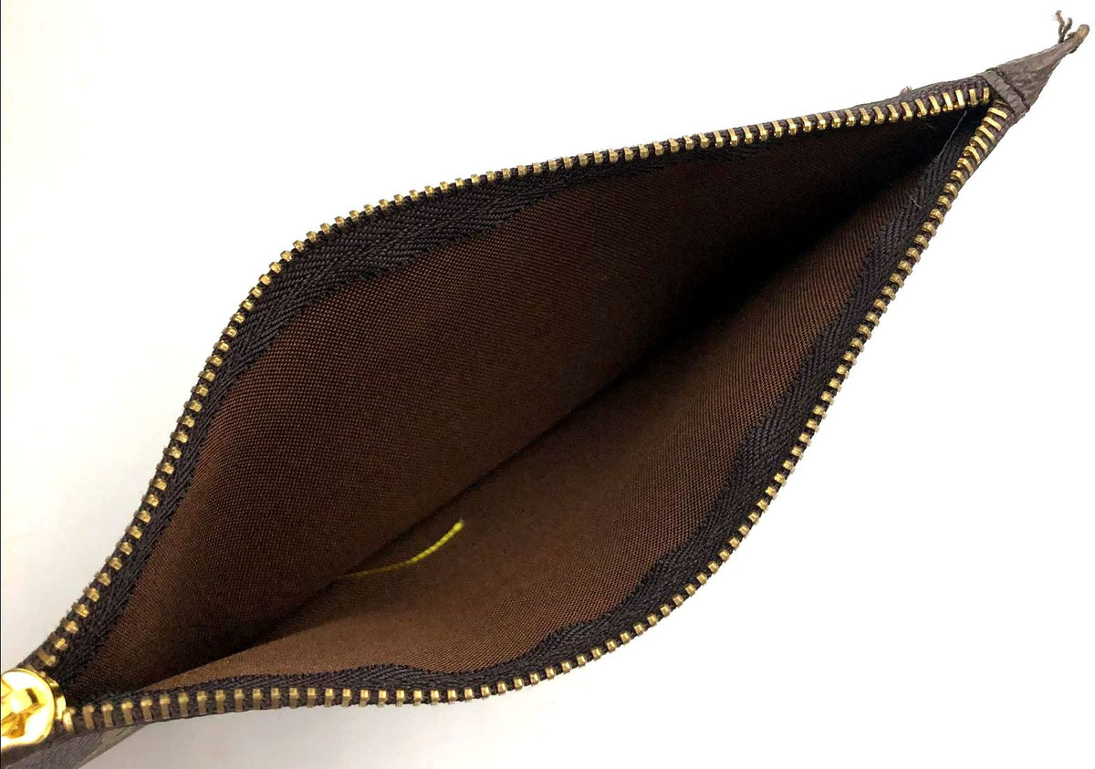 Louis Vuitton inspired Brown Monogram Neverfull MM Tote Bag with Removable Pouch