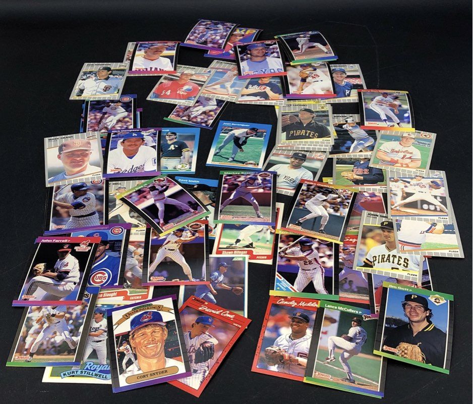 11.8 lbs. Lot Of Baseball MLB Cards. Medium Box, Unsorted