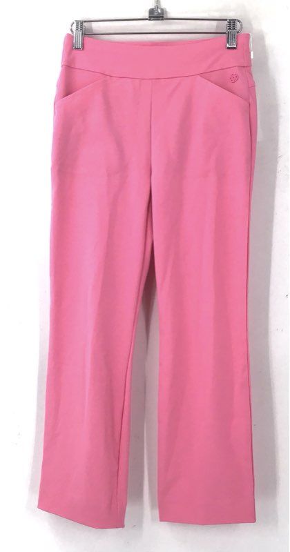NWT Luxletic Lilly Pulitzer Women's Confetti Pink Alston Cropped Pant - Size 00