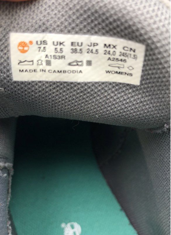 Timberland Women's Gray Chelsea Boots - Size 7.5