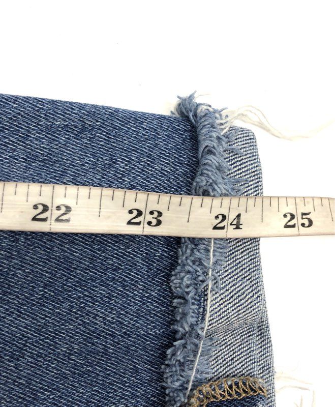 Sam Edelman Women's Blue The Kitten Mid Rise Skinny Crop Jeans Sz 28