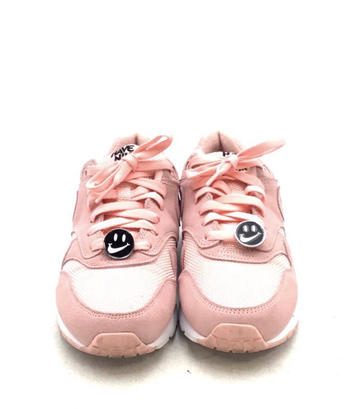 Nike Girls Air Max 1 GS AT8131-600 Pink Athletic Shoes - Size 5.5