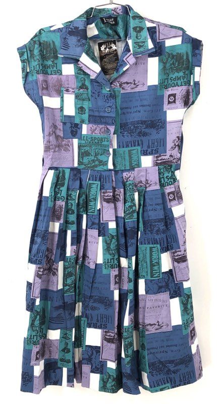 Dollz & Dames Women's Connie Dress NWT Rockabilly Wester Frontier Sz 6