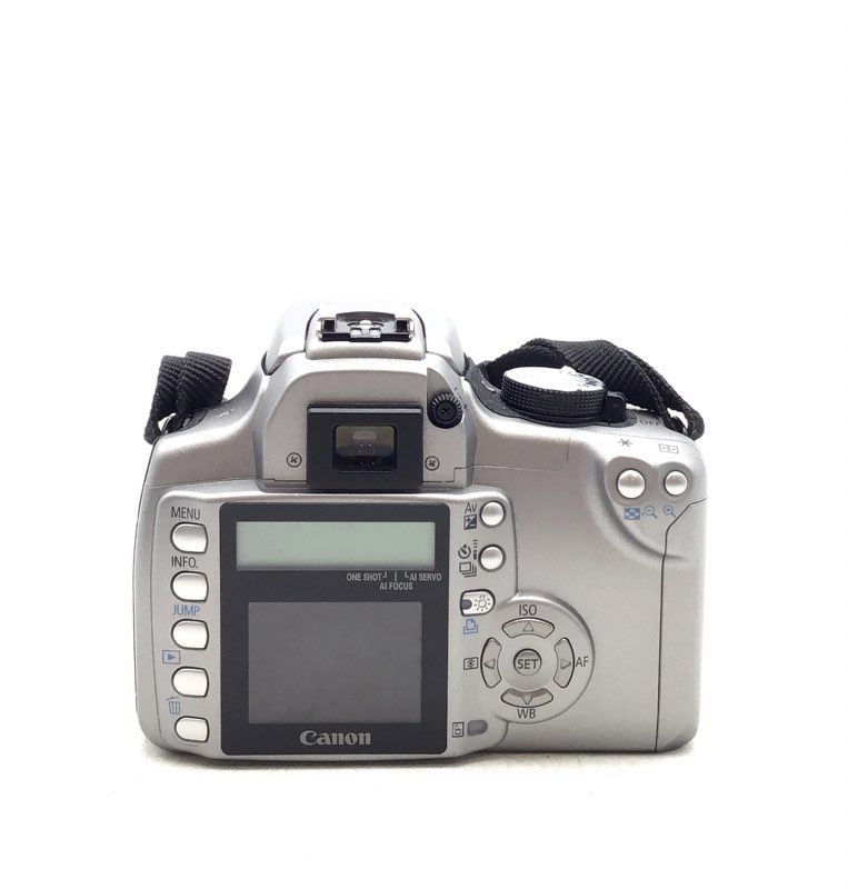 Canon EOS Digital Rebel XT Silver Digital SLR Camera With Battery Charger