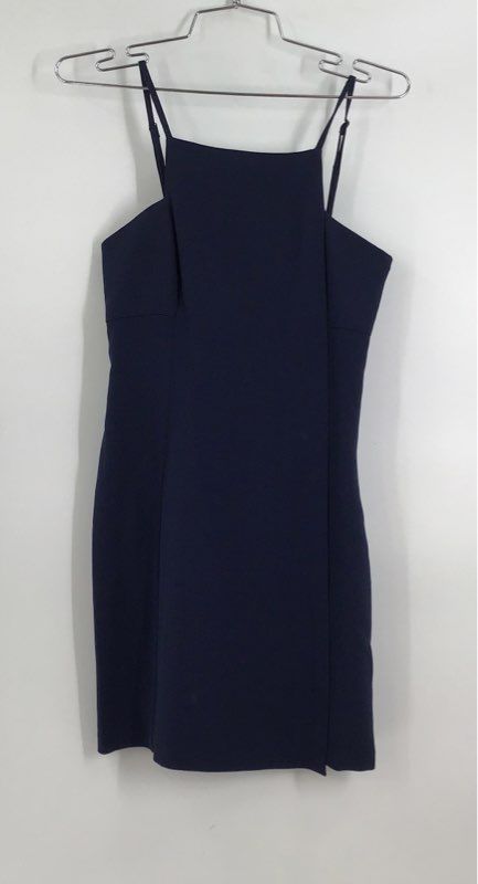 NWT BCBGeneration Women&#39;s Navy Blue Spaghetti Strap Mini Dress - Size 2