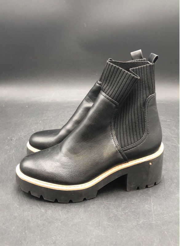 Dolce Vita Women's Trooper Black Ankle Boots - Size 7.5