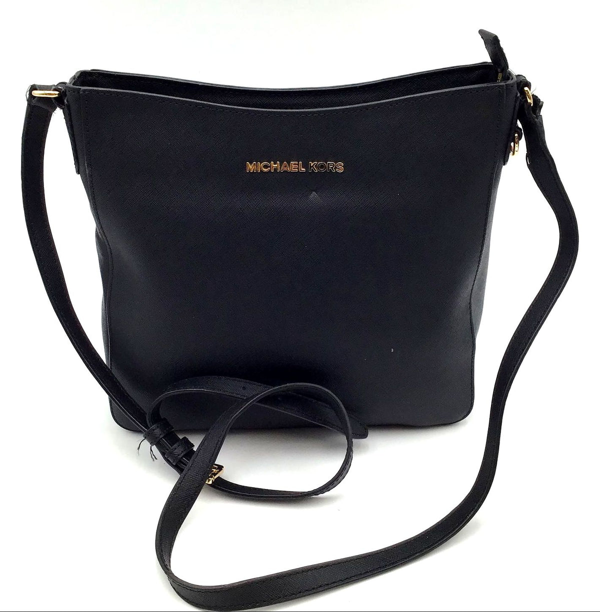 Authentic Michael Kors Women&#39;s Black Luxury Crossbody Bag - COA Included