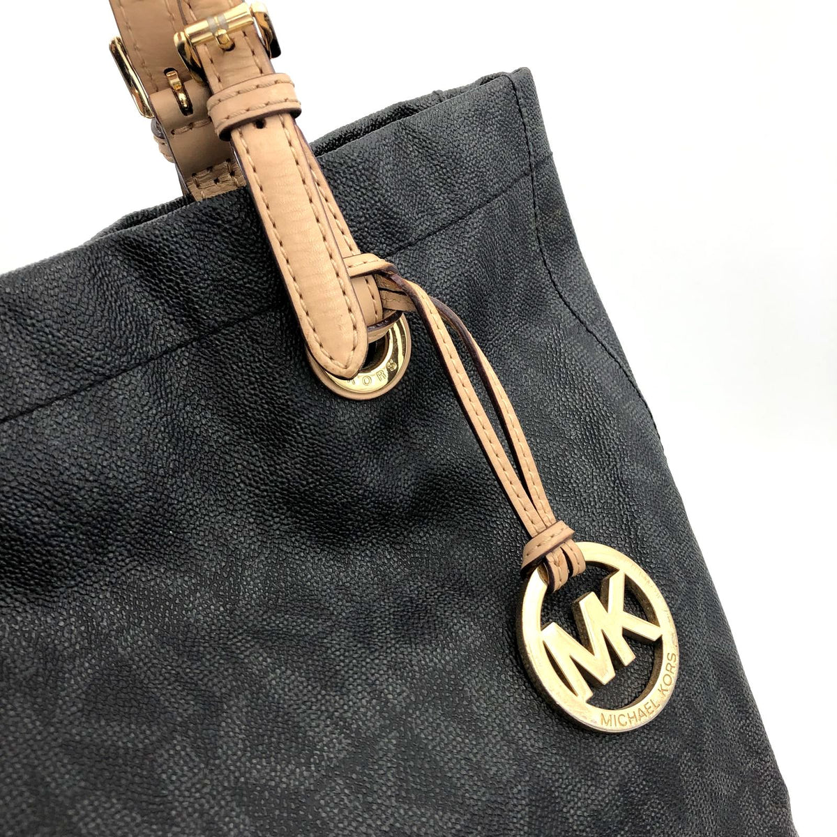 Authentic Michael Kors Black Luxury Tote Bag - COA Included