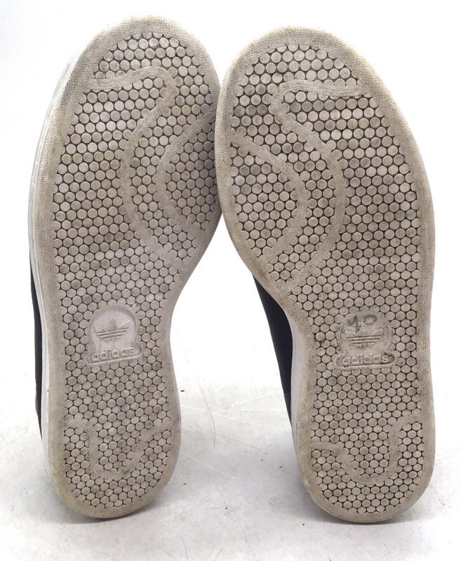 Adidas Men's Stan Smith Black Athletic Shoes - Size 9