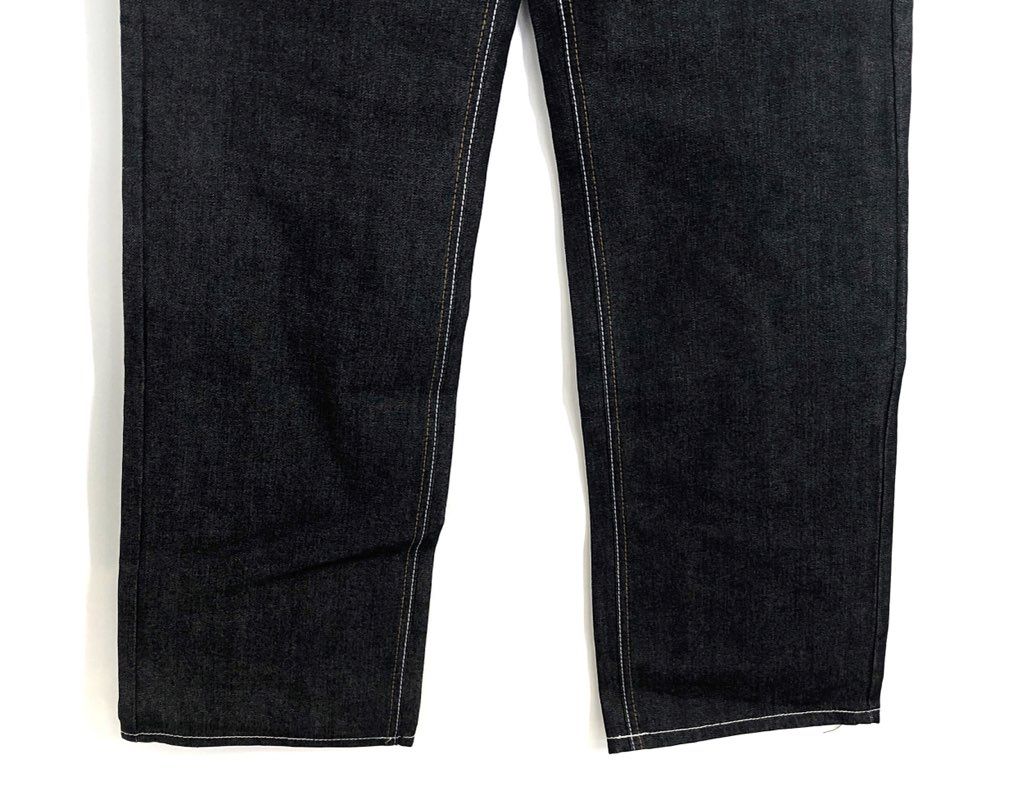Vintage 90s Chams Mens Jeans Dark Indigo Wave Embroidery Sz 32 Lot of 4 NWT
