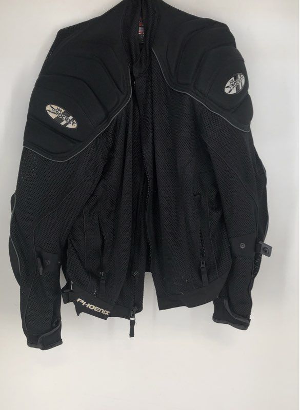 Joe Rocket Men's Black Motorcycle Jacket - Size 3XL