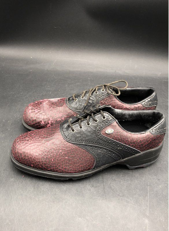 Dexter Men's Red Black Golf Shoes - Size 9.5W