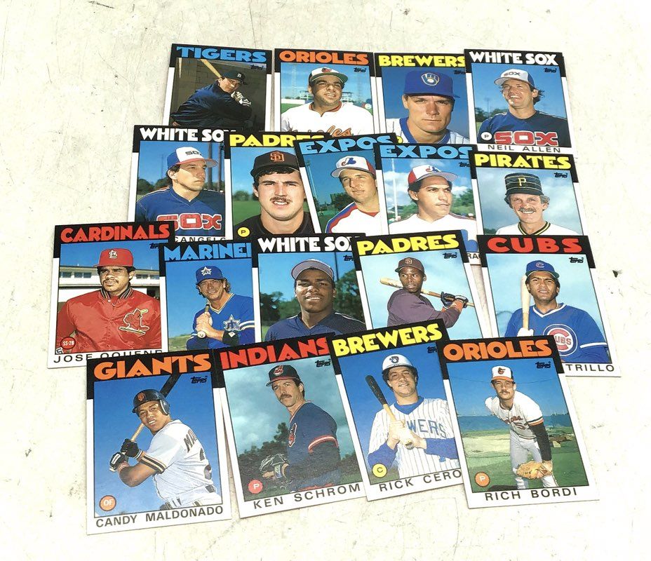 12.1 lbs. Lot Of Baseball MLB Cards. Medium Box, Unsorted