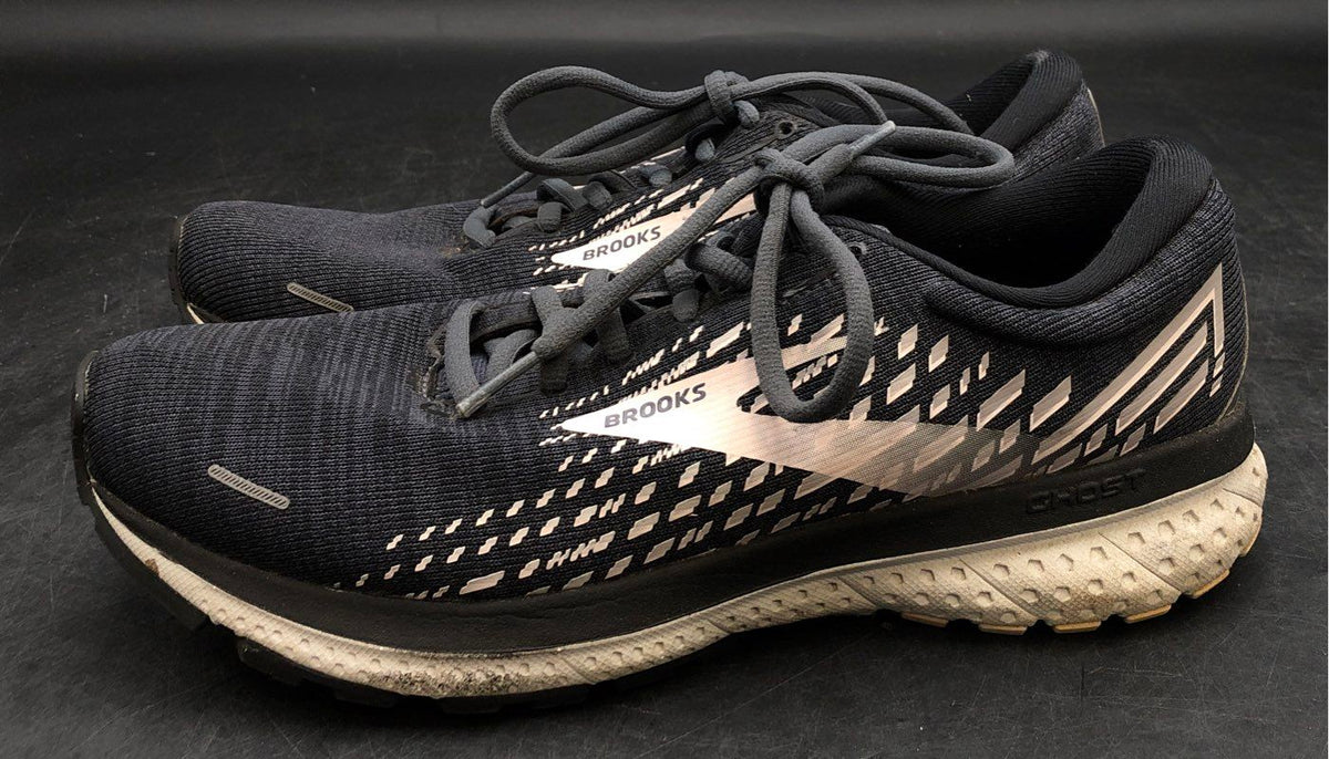 Brooks Women's Ghost 13 Black Athletic Shoes - Size 8