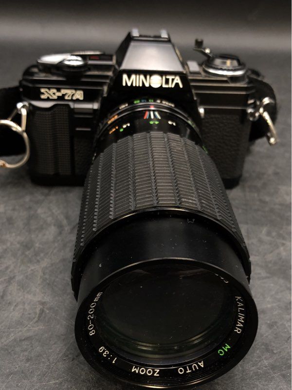 Minolta X-7A SLR Film Camera