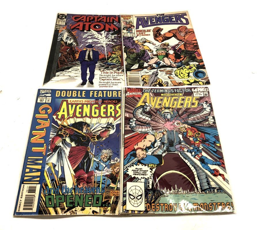 Marvel and DC Comic Book Lot 1980s-Modern Avengers Batman Superman 21 Comics