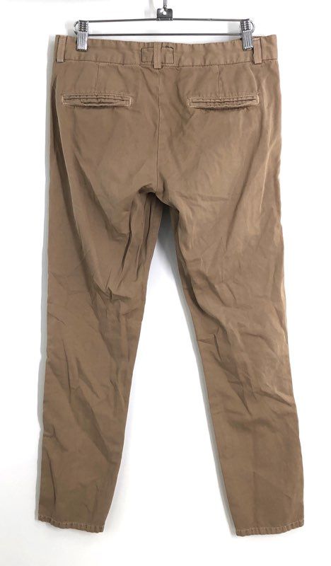 Current/Elliott Women's Ginger The Smart Trouser Low Rise Chino Pants Size 24