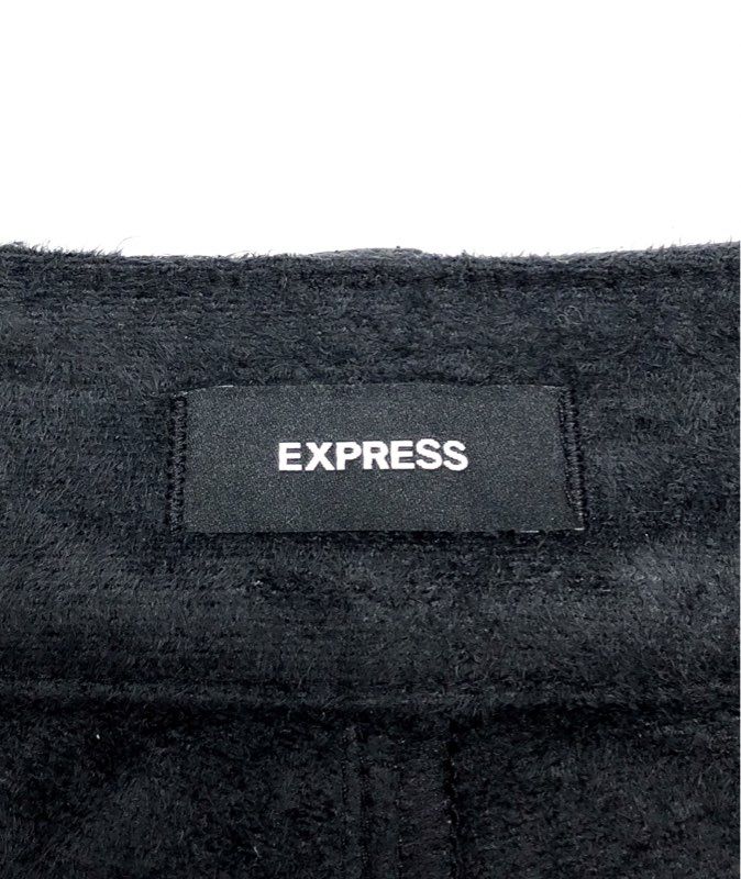 Express Women's Black Faux Leather '90s Slim Super High Rise Pants Sz 2R NWT
