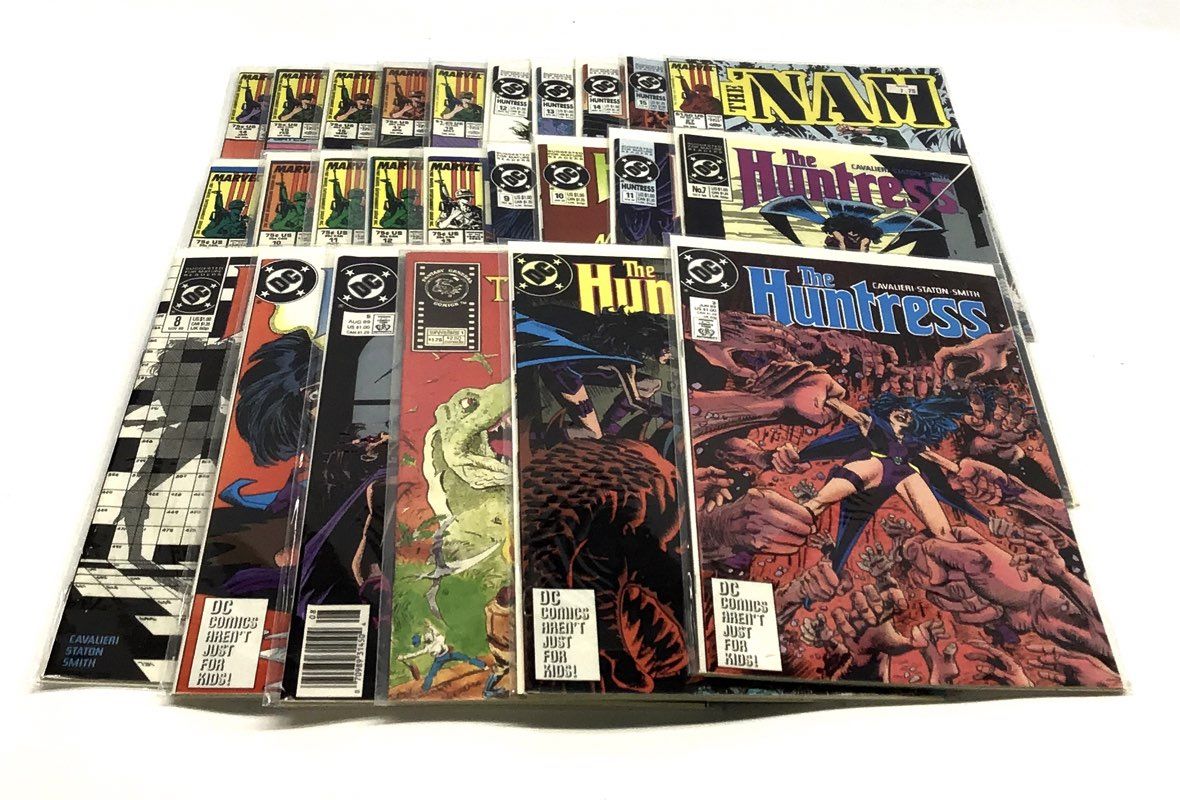 Comic Book Lot Marvel & DC Comics 1980s Copper Age Approx 29