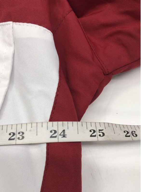 Colosseum Men's Alabama Crimson Tide Half Zip Hooded Windbreaker Jacket Sz L
