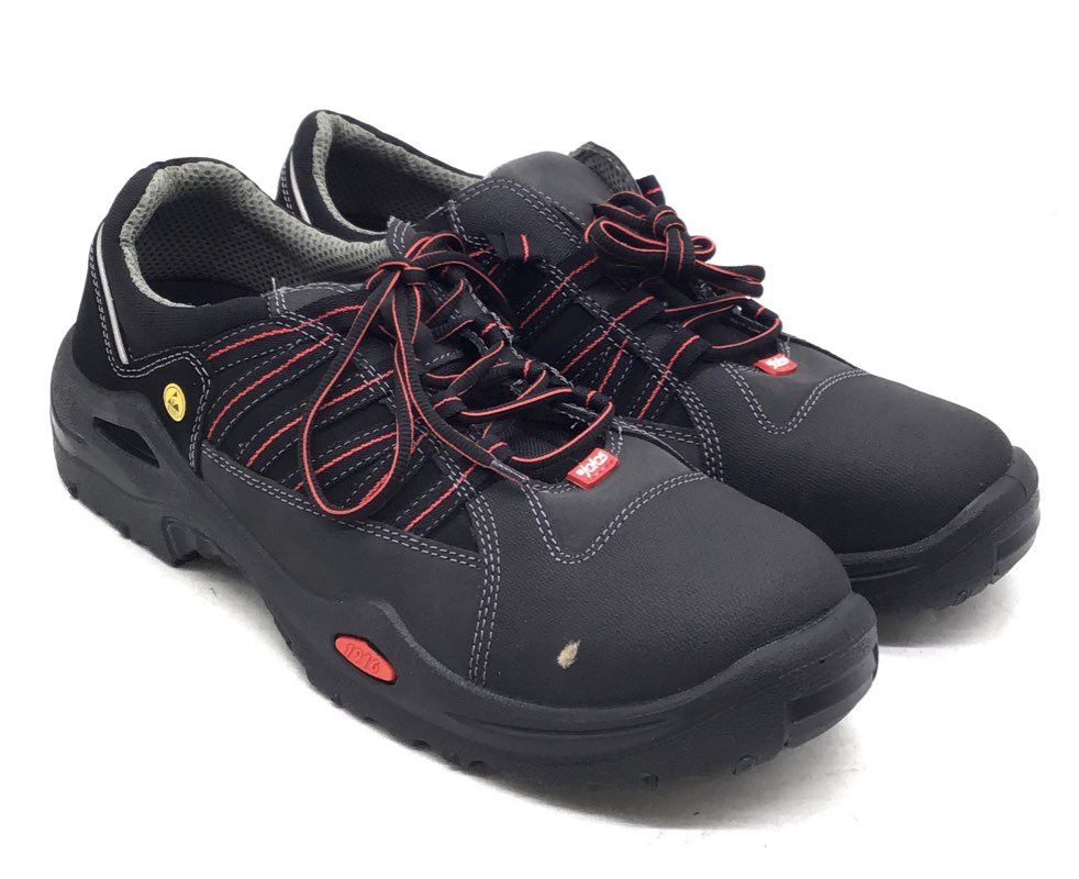 New Ejendals Jalas Men's Tempus Safety Black Work Shoes - Size 47