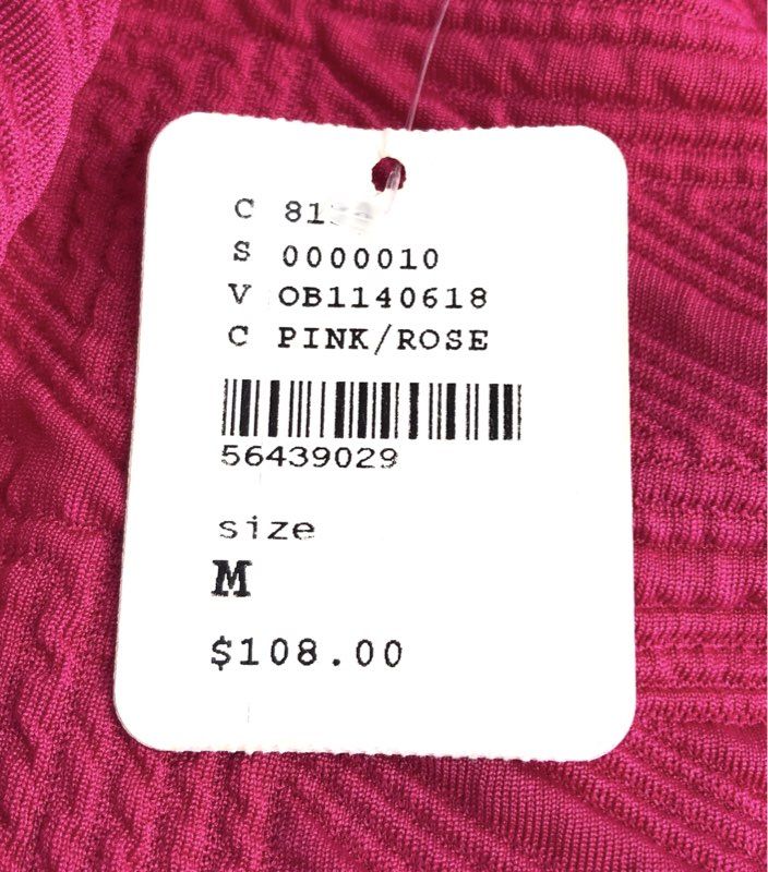 Free People Women's Violet Mini Dress Pink Puff Sleeve Open Back M NWT